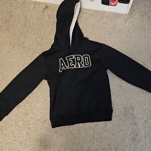 Kids Black Hoodie And Jogging Pant Set